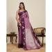 Picture of Elegant Silk Violet Saree