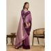 Picture of Elegant Silk Violet Saree