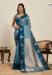Picture of Exquisite Silk Cadet Blue Saree