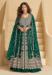 Picture of Bewitching Chiffon Dark Green Anarkali Salwar Kameez