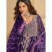 Picture of Wonderful Chiffon Midnight Blue Anarkali Salwar Kameez