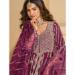 Picture of Exquisite Chiffon Brown Anarkali Salwar Kameez