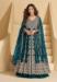 Picture of Bewitching Chiffon Midnight Blue Anarkali Salwar Kameez