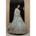 Picture of Excellent Net Powder Blue Lehenga Choli