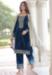 Picture of Elegant Silk Midnight Blue Readymade Salwar Kameez