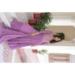 Picture of Sightly Georgette Plum Readymade Gown