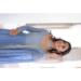 Picture of Grand Georgette Cadet Blue Readymade Gown