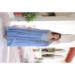 Picture of Grand Georgette Cadet Blue Readymade Gown