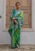 Picture of Gorgeous Silk Forest Green Saree