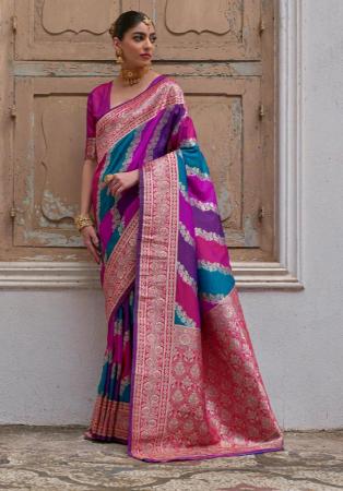 Picture of Ideal Silk Dim Gray Saree