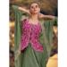 Picture of Amazing Chiffon Pink Straight Cut Salwar Kameez