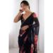 Picture of Beauteous Georgette Black Saree