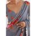 Picture of Enticing Georgette Slate Grey Saree