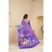Picture of Lovely Silk Dark Slate Blue Saree