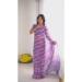 Picture of Statuesque Georgette Purple Saree