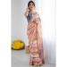 Picture of Bewitching Georgette Burly Wood Saree