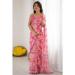 Picture of Sightly Georgette Pale Violet Red Saree