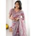 Picture of Appealing Georgette Dark Grey Saree