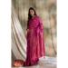 Picture of Well Formed Silk Medium Violet Red Saree