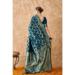 Picture of Shapely Silk Cadet Blue Saree