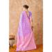 Picture of Lovely Silk Lavender Saree