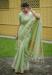Picture of Statuesque Silk Dark Sea Green Saree