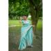 Picture of Bewitching Silk Cadet Blue Saree