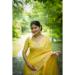 Picture of Ideal Silk Golden Rod Saree