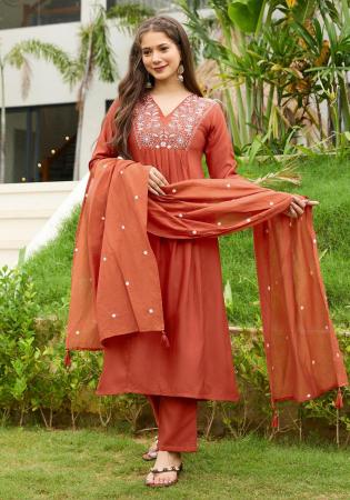 Picture of Charming Rayon Peru Readymade Salwar Kameez
