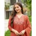 Picture of Charming Rayon Peru Readymade Salwar Kameez