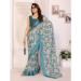 Picture of Statuesque Satin Slate Grey Saree