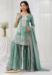 Picture of Medium Spring Green Straight Cut Salwar Kameez