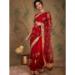 Picture of Wonderful Net Maroon Saree