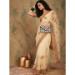 Picture of Charming Net Burly Wood Saree