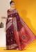 Picture of Stunning Silk Saddle Brown Saree