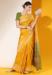 Picture of Bewitching Silk Dark Orange Saree