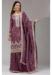 Picture of Classy Chiffon Purple Straight Cut Salwar Kameez