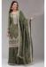 Picture of Taking Chiffon Sea Green Straight Cut Salwar Kameez