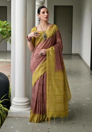 Picture of Sightly Silk Sienna Saree