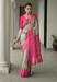 Picture of Classy Silk Hot Pink Saree