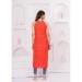 Picture of Alluring Rayon Tomato Kurtis & Tunic