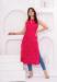 Picture of Elegant Rayon Crimson Kurtis & Tunic