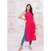 Picture of Elegant Rayon Crimson Kurtis & Tunic
