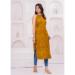 Picture of Beauteous Rayon Dark Golden Rod Kurtis & Tunic