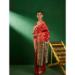 Picture of Bewitching Net & Silk & Organza Fire Brick Saree