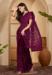 Picture of Taking Net & Silk & Organza Purple Saree