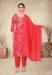 Picture of Sublime Chiffon Red Readymade Salwar Kameez