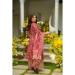 Picture of Ravishing Chiffon Indian Red Readymade Salwar Kameez