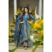 Picture of Shapely Chiffon Cadet Blue Readymade Salwar Kameez