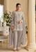 Picture of Wonderful Georgette Grey Straight Cut Salwar Kameez